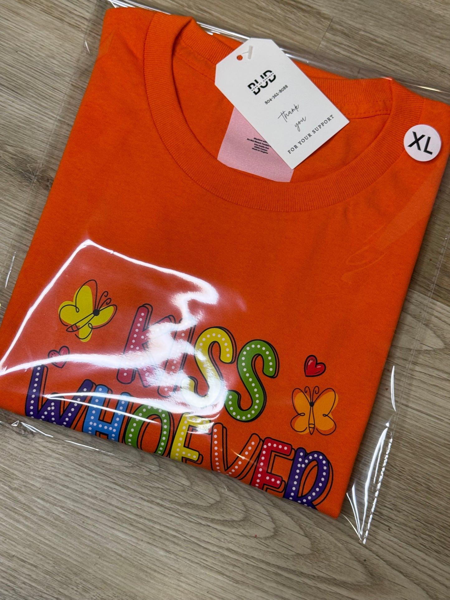 KISS WHOEVER THE F@$K YOU WANT TSHIRT